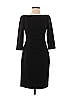 David Meister Solid Black Cocktail Dress Size 2 - photo 1
