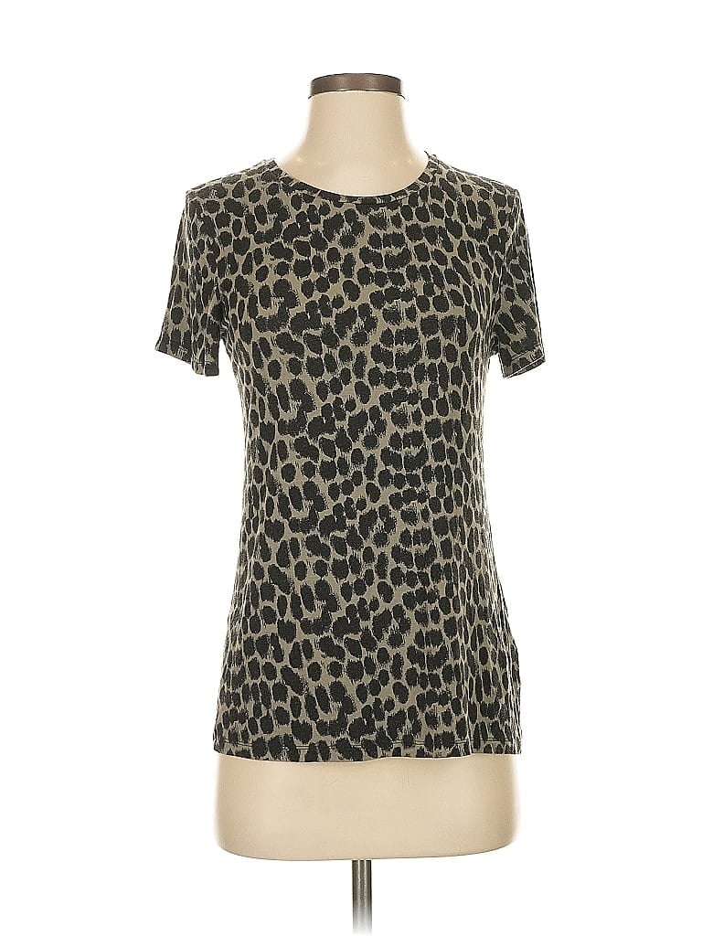 Pre-owned Banana Republic Short Sleeve T-shirt In Brown