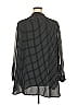 Anne Klein Houndstooth Black 3/4 Sleeve Blouse Size 3X - photo 2