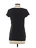 Hue Black Short Sleeve Top Size S - photo 2