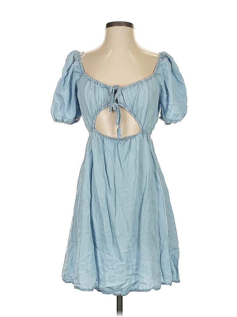 Pre-owned Love Tree Casual Dress In Blue