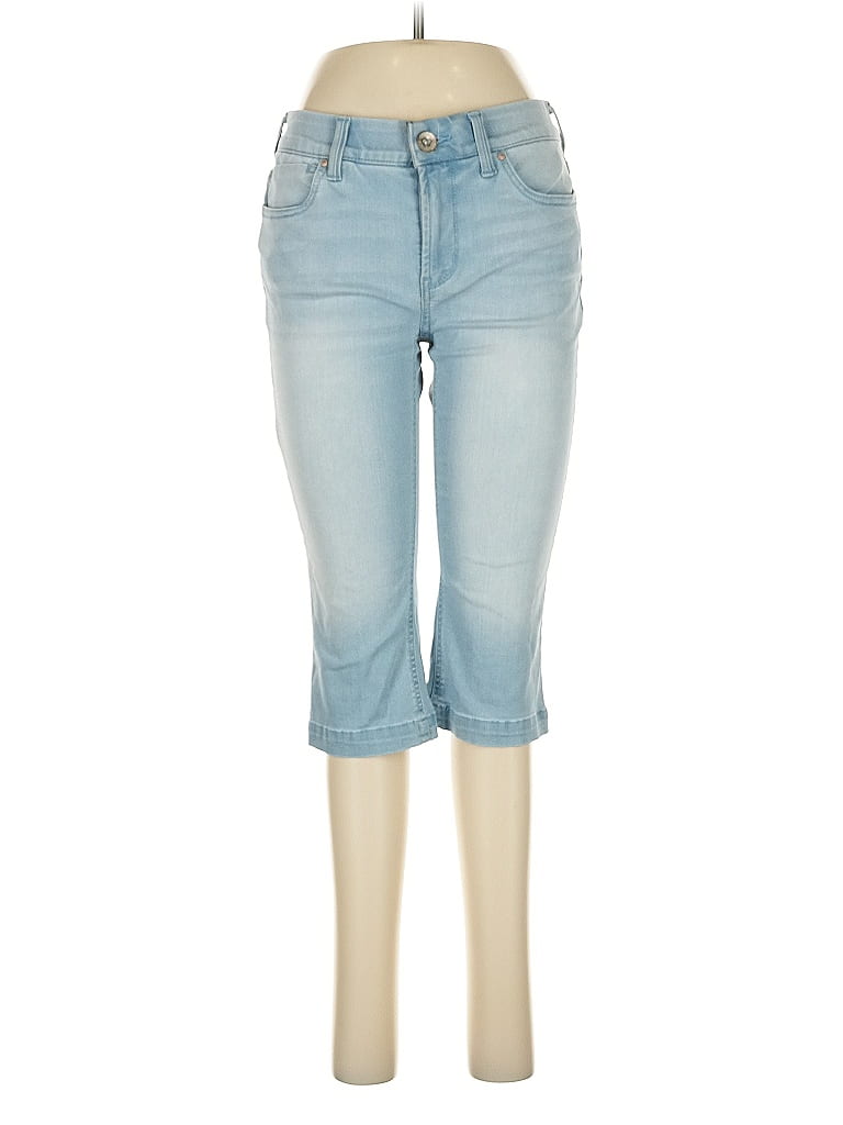 Natural Reflections Color Block Blue Jeans Size 6 - photo 1