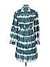 Sea New York 100% Cotton Tie-dye Teal Casual Dress Size L - photo 2