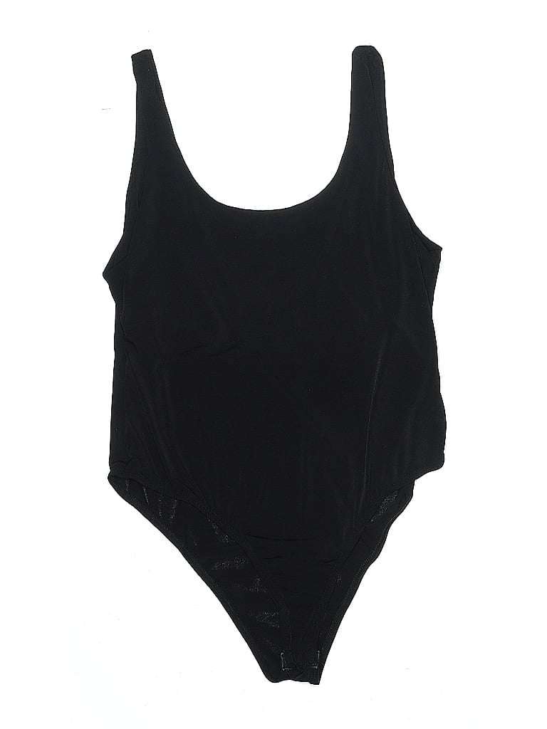 Veronica M. Black Bodysuit Size L - photo 1