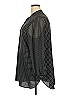 Anne Klein Houndstooth Black 3/4 Sleeve Blouse Size 3X - photo 4
