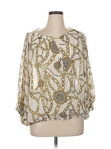 Jennifer Lopez 3/4 Sleeve Blouse (view 1)