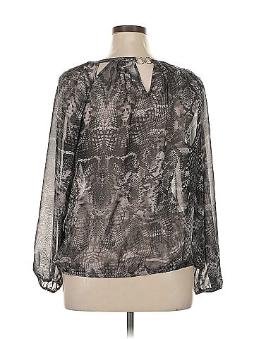 Jennifer Lopez Long Sleeve Blouse (view 2)