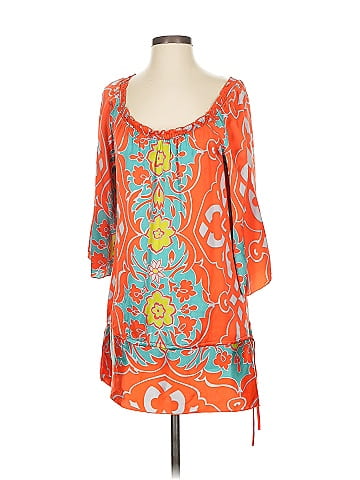 Haley Bob 3/4 Sleeve Silk Top (view 1)
