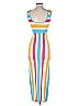 Solid & Striped Stripes Yellow White Cocktail Dress Size S - photo 2
