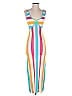 Solid & Striped Stripes Yellow White Cocktail Dress Size S - photo 1