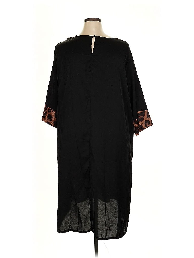 Pre-owned Shein Curve Casual Dress In Black