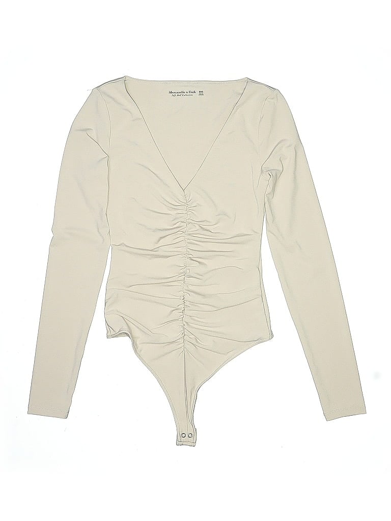 ABERCROMBIE & FITCH Pre-owned Bodysuit In White