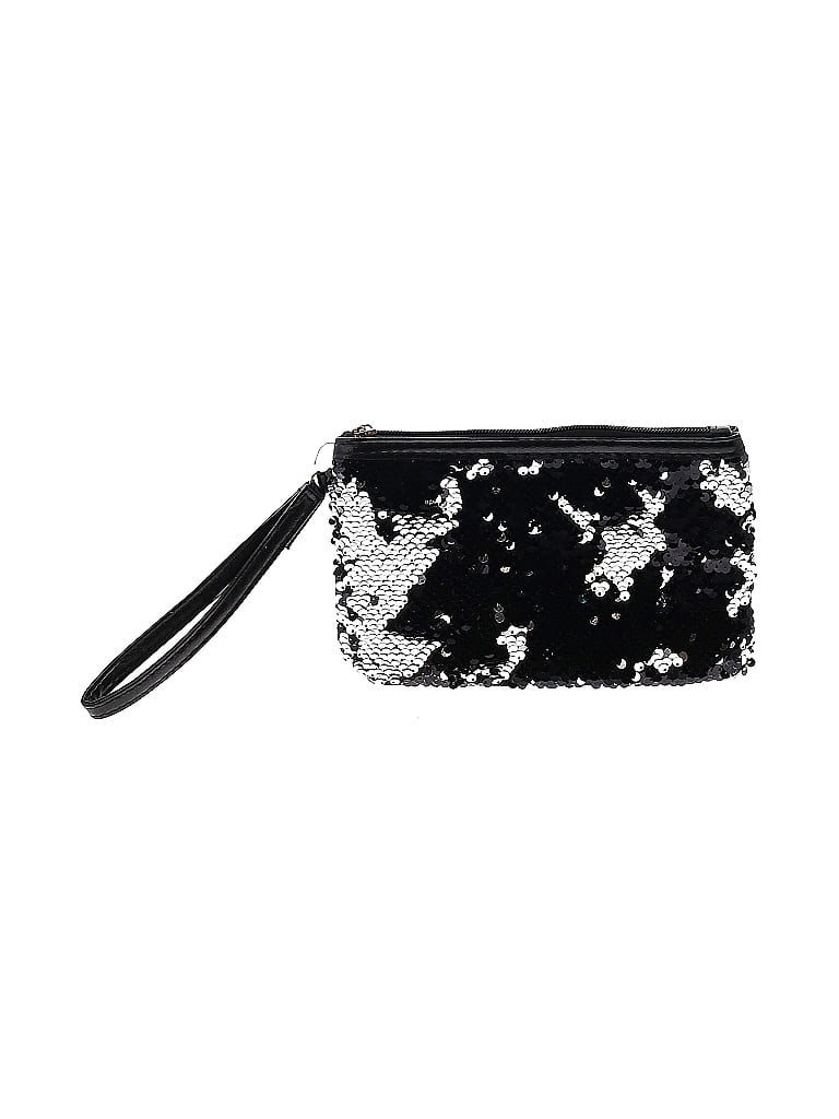 Pre-owned Unbranded Wristlet In Black