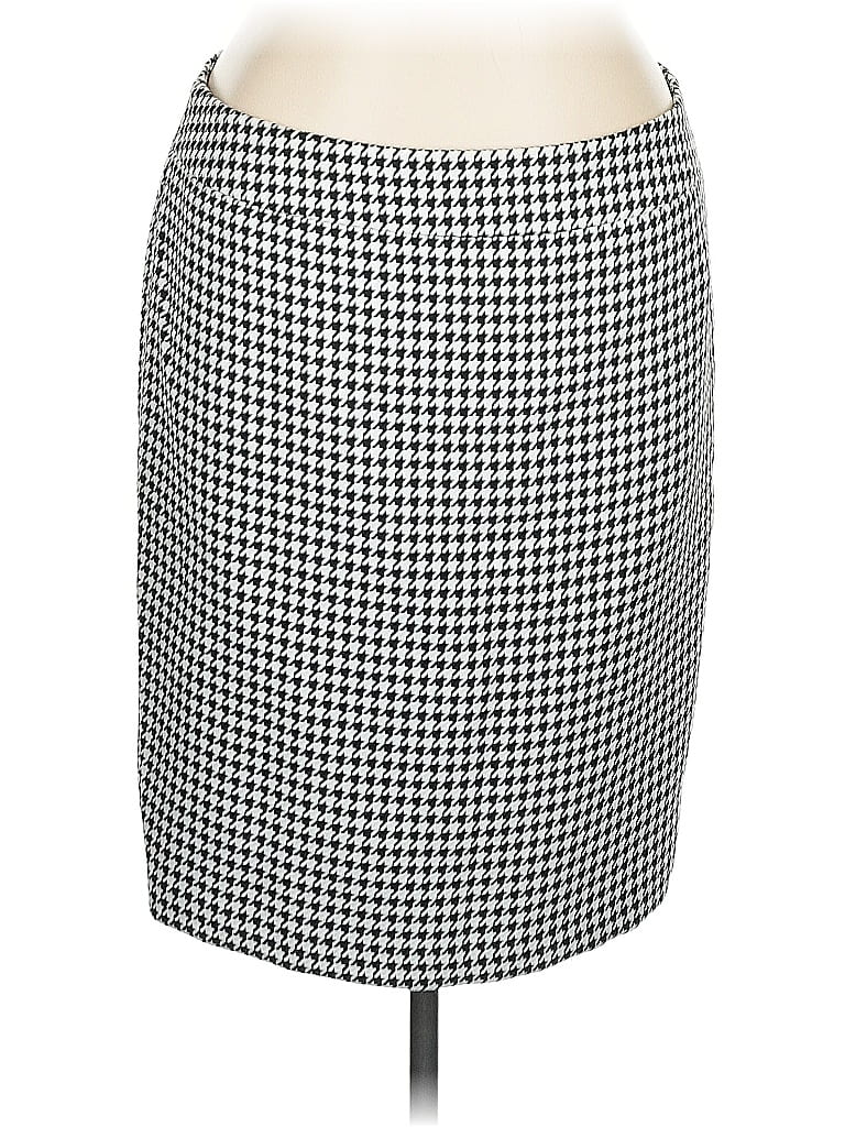 Pre-owned Kasper Formal Skirt In Gray