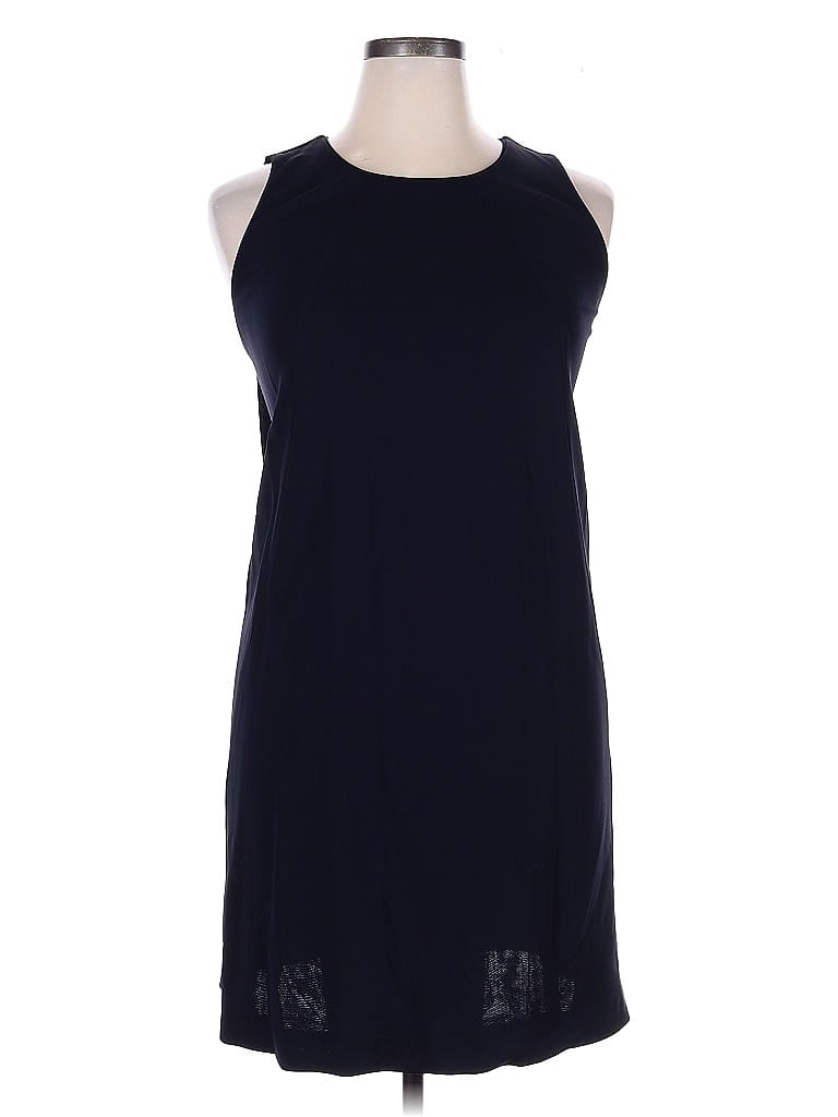 Giorgio Armani Solid Blue Casual Dress Size EU (IT) 48 / US 12 - photo 1