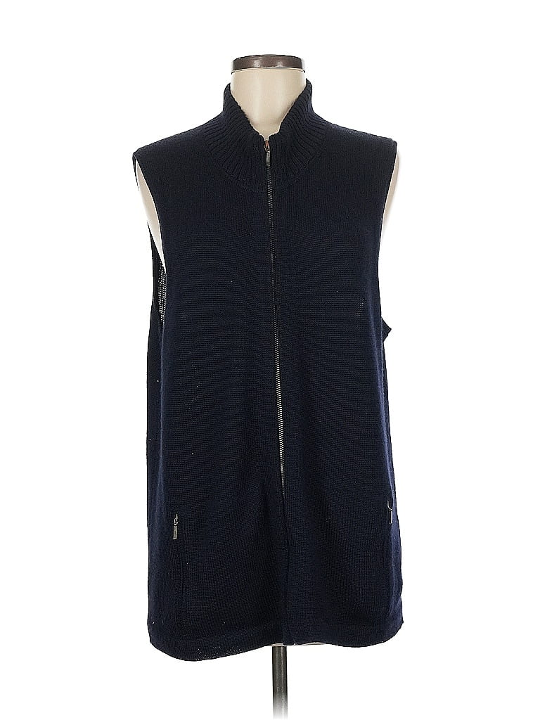 Peruvian Connection Blue Vest Size M - photo 1