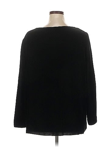 Linda Allard Ellen Tracy 3/4 Sleeve Top (view 2)