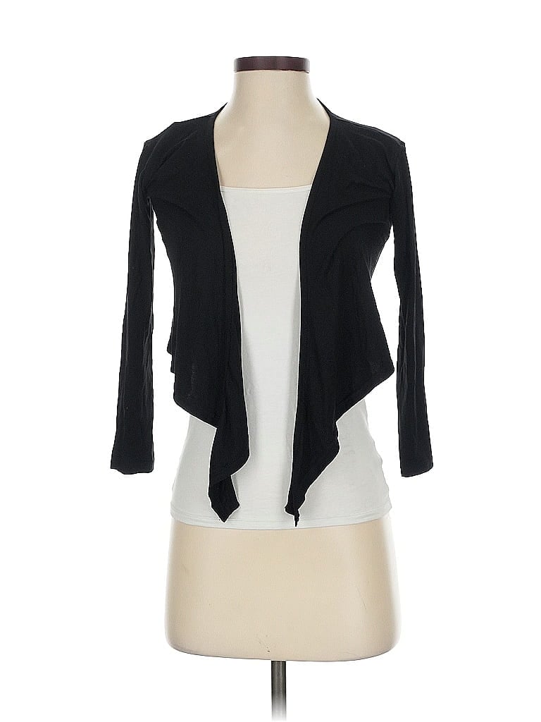 Pre-owned Unbranded Cardigan Sweater In Black