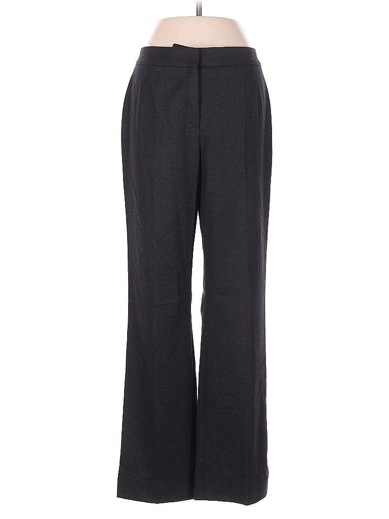 Pre-owned Escada Wool Pants In Gray
