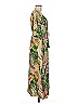 World Market 100% Rayon Tropical Green Casual Dress Size Sm - Med - photo 3