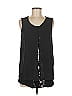 Joseph A. Black Sleeveless Blouse Size M - photo 1