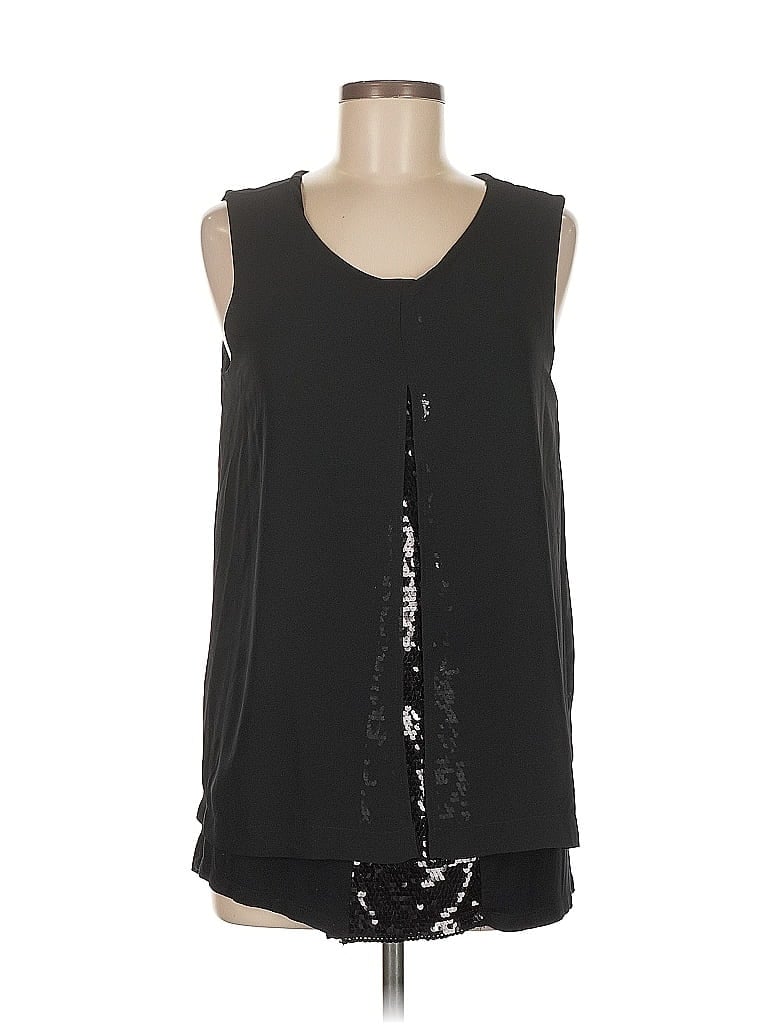 Joseph A. Black Sleeveless Blouse Size M - photo 1