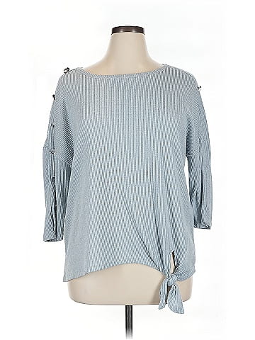 New York Laundry 3/4 Sleeve Top (view 1)