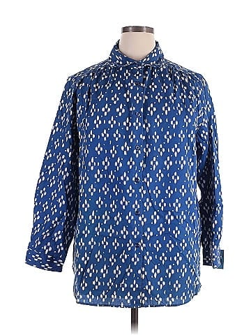 Roaman's Long Sleeve Button-Down Shirt (view 1)