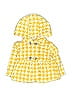 Carter's 100% Polyester Houndstooth Yellow Raincoat 3-6 MO / 6 MO - photo 1