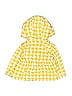 Carter's 100% Polyester Houndstooth Yellow Raincoat 3-6 MO / 6 MO - photo 2