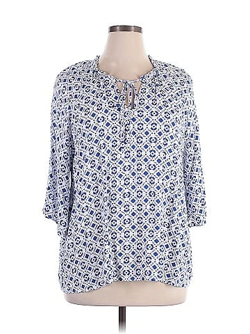 89th & Madison 3/4 Sleeve Blouse (view 1)