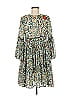 Bhanuni by Jyoti 100% Rayon Print Green Casual Dress Size 8 - photo 1