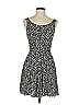 Armani Collezioni Hearts Black Casual Dress Size 6 - photo 1