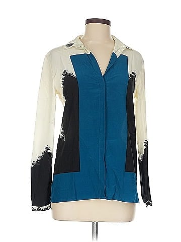 ETRO Long Sleeve Silk Top (view 1)