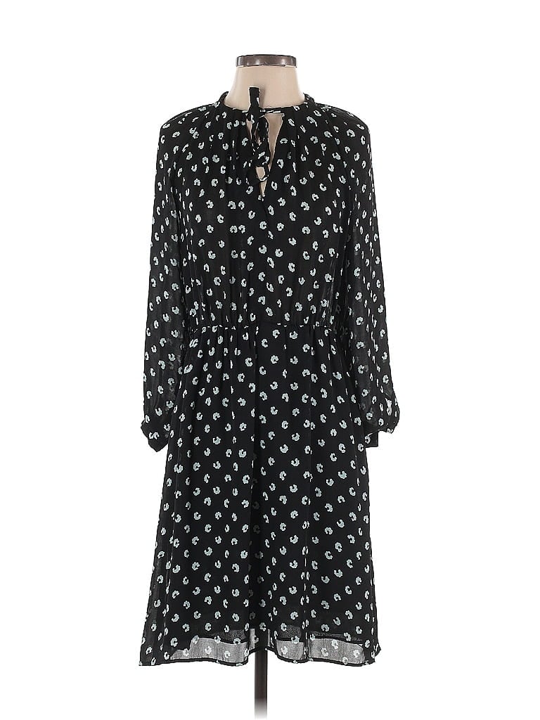 Pre-owned Ann Taylor Loft Casual Dress In Black