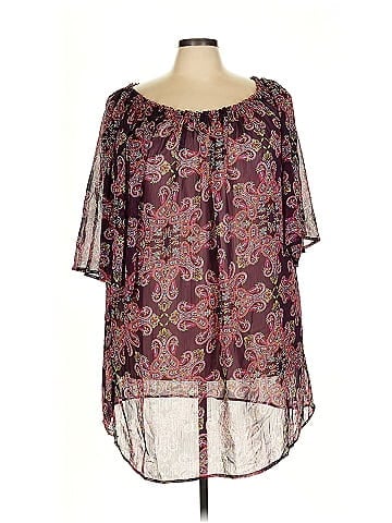 Ellen Tracy Short Sleeve Blouse (view 1)