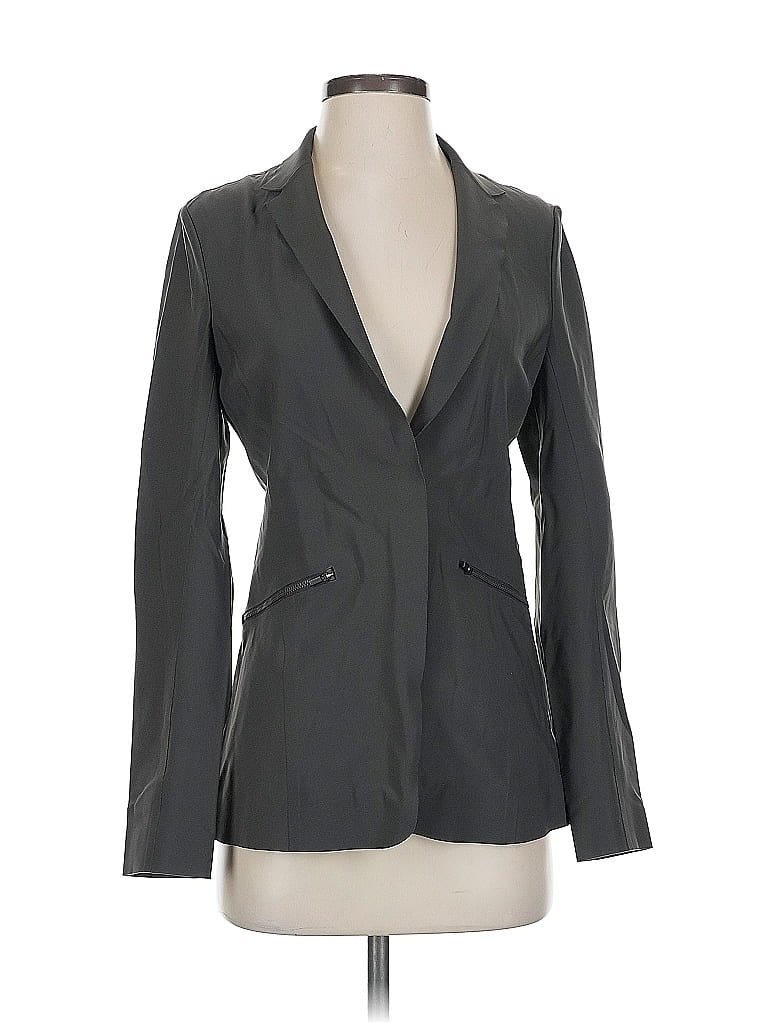 Click to view more detailed imagery on our partner's website Pre-owned Athleta Blazer Jacket In Gray