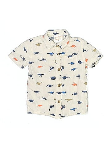 Jumping Beans Short Sleeve Button-Down Shirt (view 1)