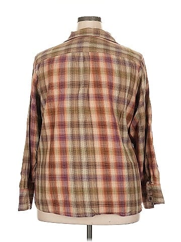 DressBarn 3/4 Sleeve Button-Down Shirt (view 2)