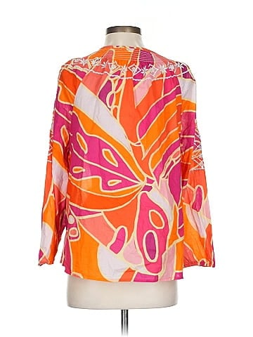 Christian Siriano New York 3/4 Sleeve Blouse (view 2)