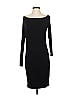 Three Dots Solid Black Cocktail Dress Size S - photo 1