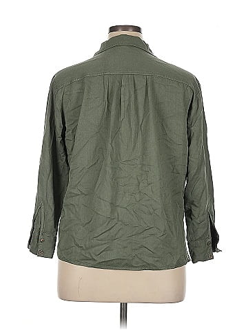 ABLE 3/4 Sleeve Button-Down Shirt (view 2)