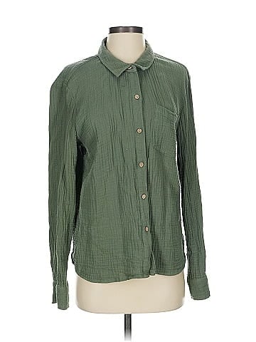 Candace Cameron Bure Long Sleeve Button-Down Shirt (view 1)