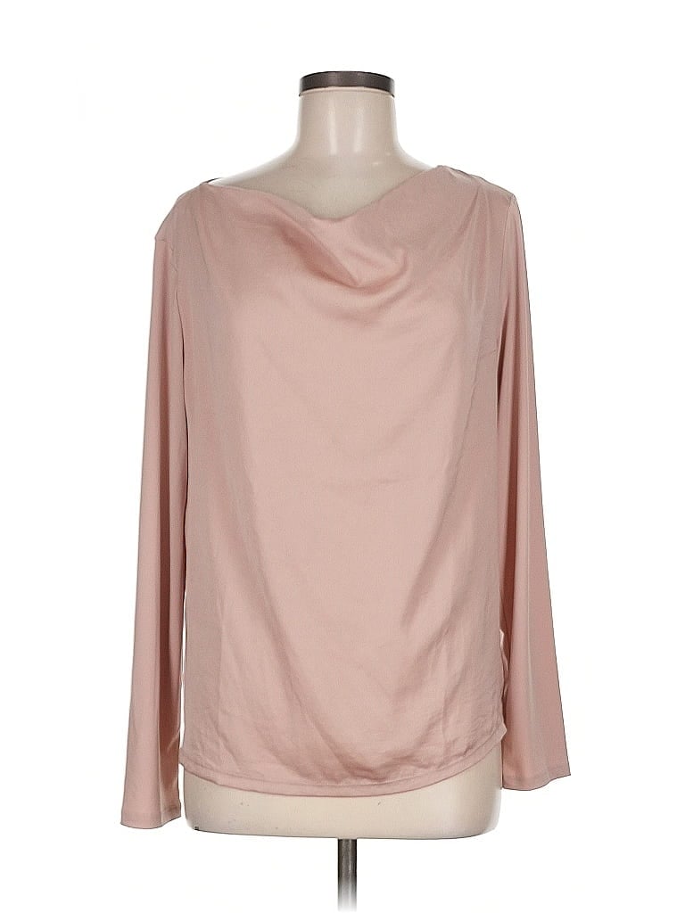 Click to view more detailed imagery on our partner's website Pre-owned Banana Republic Factory Store Long Sleeve Blouse In Brown