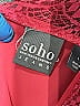 Soho JEANS NEW YORK & COMPANY Red Sleeveless Blouse Size L - photo 7