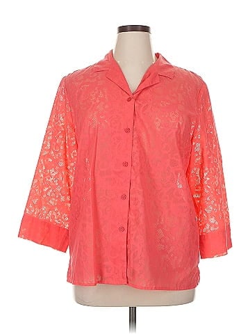 Sag Harbor 3/4 Sleeve Blouse (view 1)