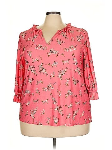 MELLODAY 3/4 Sleeve Blouse (view 1)