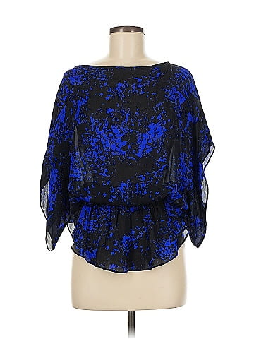 Parker 3/4 Sleeve Silk Top (view 1)
