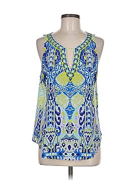 Hale Bob Sleeveless Silk Top