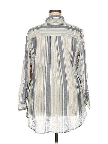 Ruff Hewn Long Sleeve Button-Down Shirt (view 2)